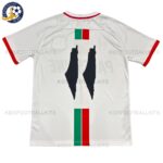 palestine white fans football shirt 24 25