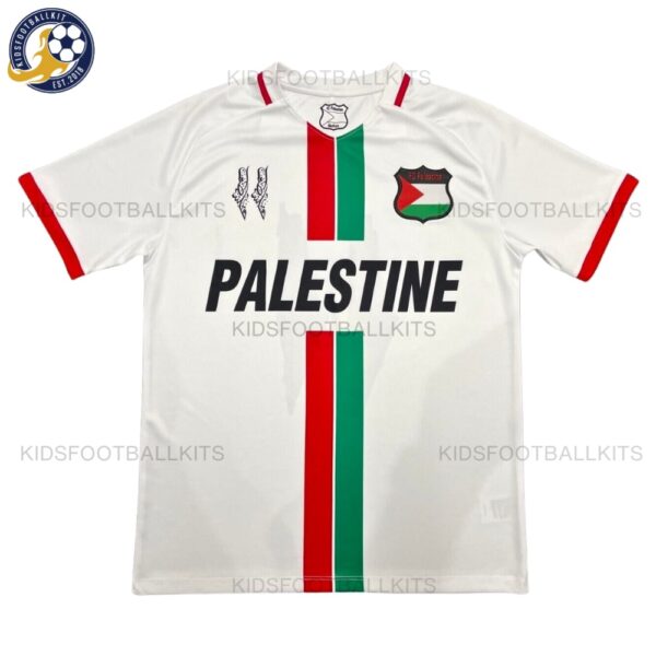 Palestine White Men Football Shirt