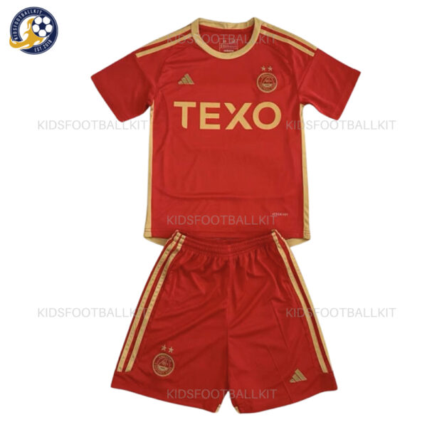 Aberdeen Home Kids Football Kit