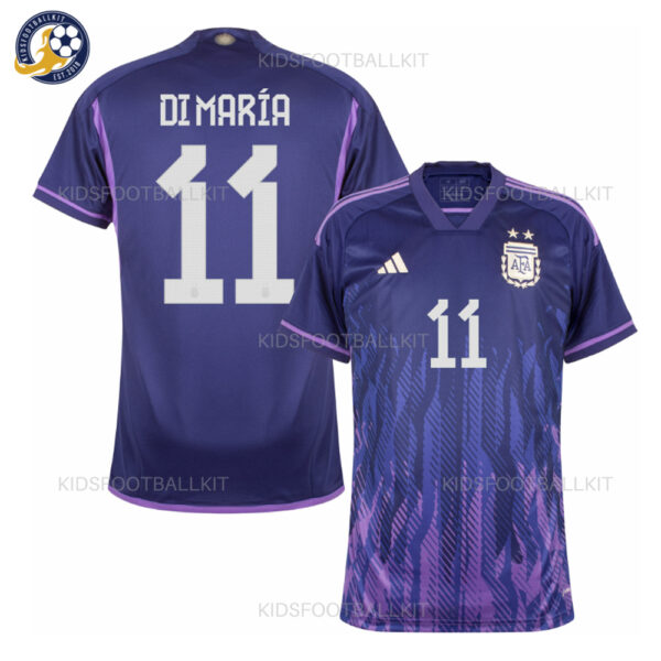 Argentina Away Men Shirt 2022 DI MARIA 11