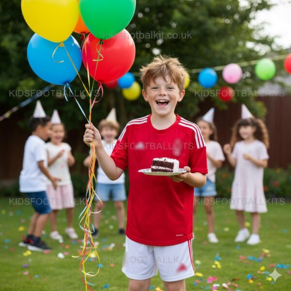 Nottingham Home Kids Football Kit 2024/25 - AI GEN
