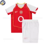 Retro Arsen^_^aI Home Kids Football Kit 2004/05 (No Socks) - blur