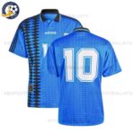 Retro Argentina Messi 10 Away Men Football Shirt 1994