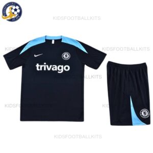 Chelsea Dark Blue Training Kids Football Kit