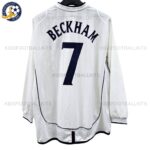 England Beckham 7 Home 2002 Men Football Shirt