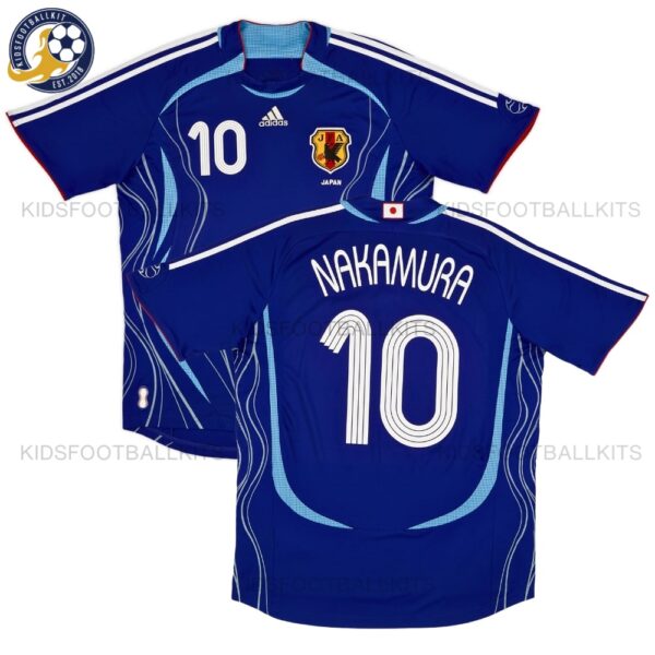 Japan Nakamura 10 Home Men Football Shirt 06/08