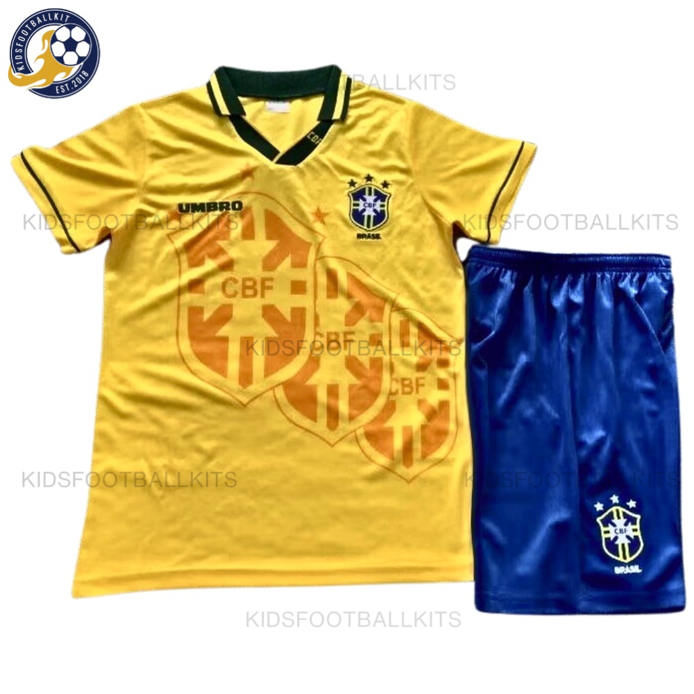 Retro Brazil Home Kids Kit 1994