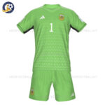 Argentina Green Goalkeeper Junior Football Kit 2022 (No Socks)