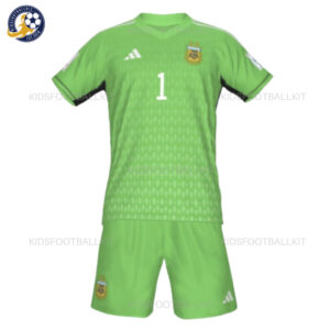 Argentina Green Goalkeeper Junior Kit 2022