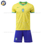 Brazil Home Kids Football Kit 2024/25