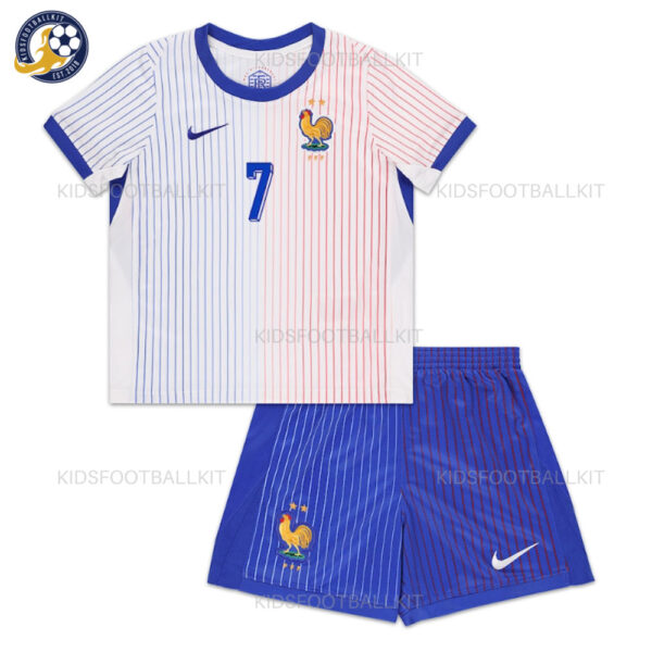 France Away Junior Kit 2024 GRIEZMANN 7