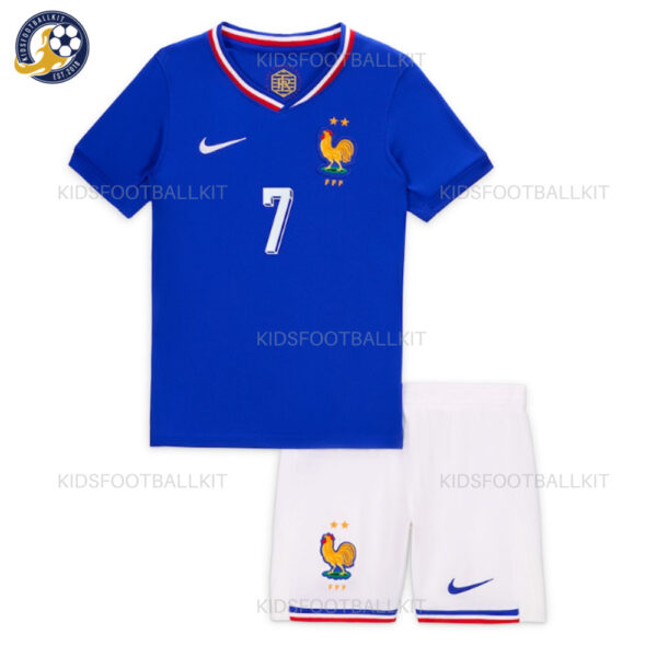 France Home Junior Kit 2024 GRIEZMANN 7