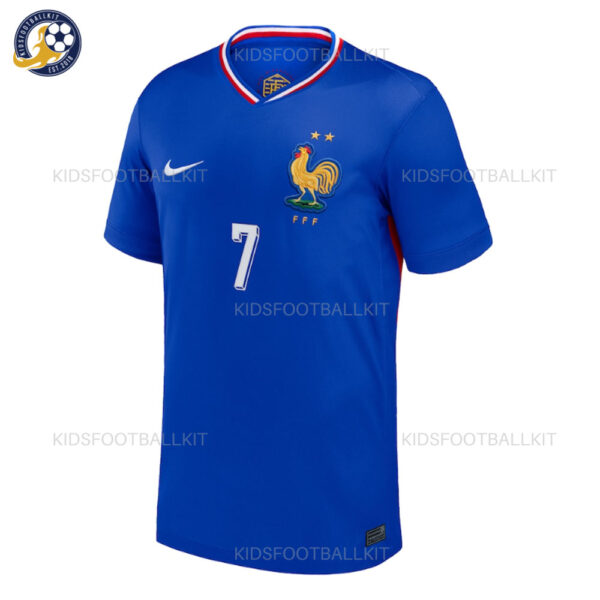 France Home Men Shirt 2024 GRIEZMANN 7