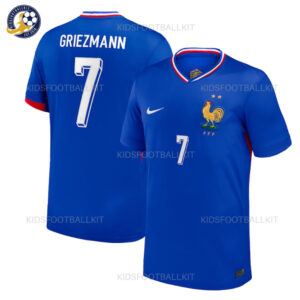 France Home Men Shirt 2024 GRIEZMANN 7