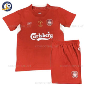 Liverpool Candy Home Kids Football Kit 2004/05