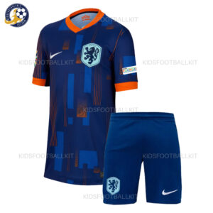 Netherlands Away Junior Football Kit 2024/25