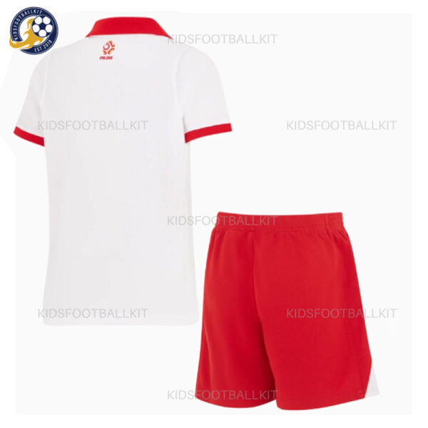 Poland Away Euro Junior Football Kit 2024