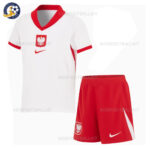 Poland Home Euro Junior Football Kit 2024