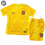 Portugal Yellow Goalkeeper Junior Football Kit 2024