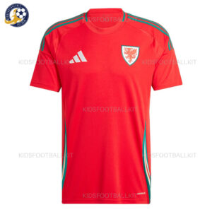 Wales Home Men Football Shirt 2024