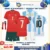 Portugal RONALDO 7 & Argentina MESSI 10 Home