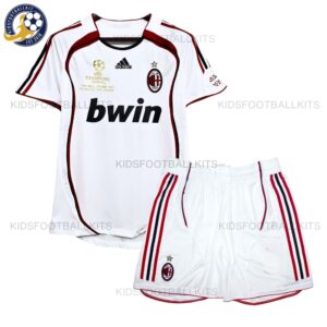 AC Milan Away Kids Football Kit 06/07