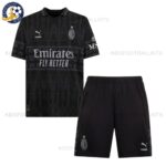 AC Milan Fourth Dark Kids Football Kit 2023/24 (No Socks)