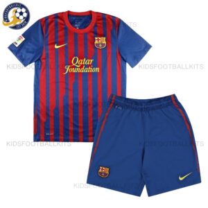 Retro Barcelona Home Kids Kit 11/12