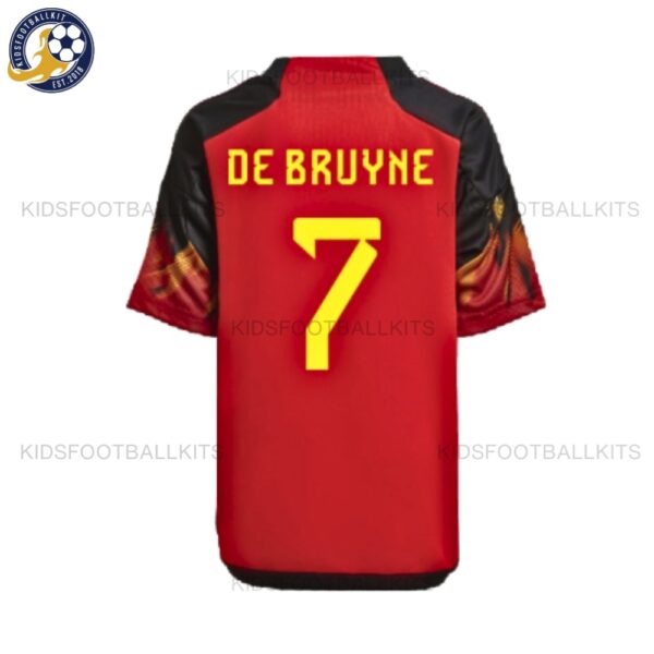 Belgium Home Kids Kit 2022 DE BRUYNE 7