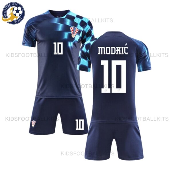 Croatia Away Kids Kit 2022 MODRIĆ 10