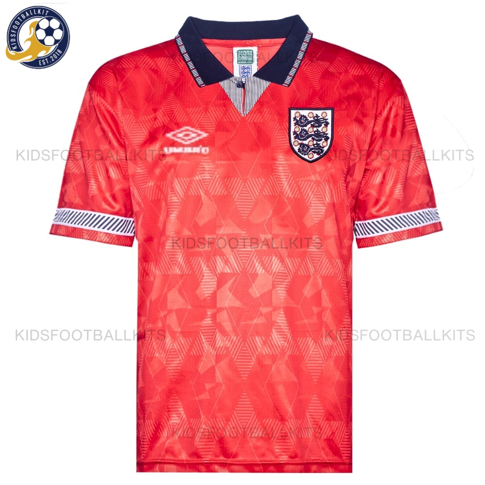 England Away Men Football Shirt 1990