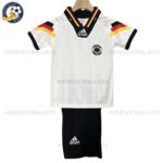 Retro Germany Home Kids Football Kit 1992 (No Socks)