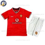 Retro Manchester United Home Kids Football Kit 2000/02 (No Socks)