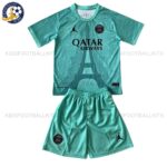 Paris Saint Germain Lake Blue Special Edition Kids Football Kit 2024/25 (No Socks)