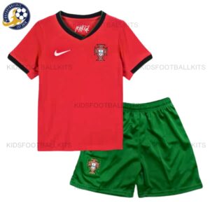 Portugal Home Kids Football Kit 2024