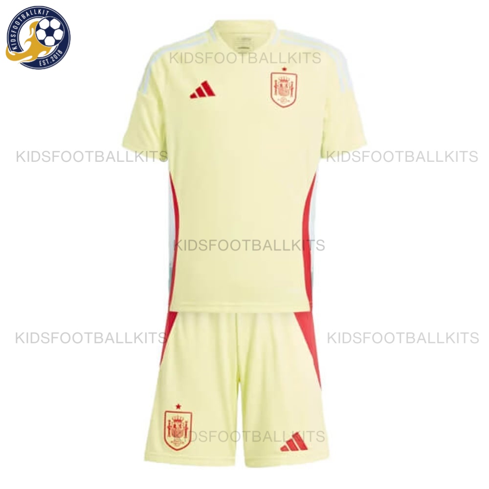 Spain Away Kids Football Kit 2024