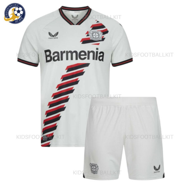 Bayern Leverkusen Away Kids Football Kit