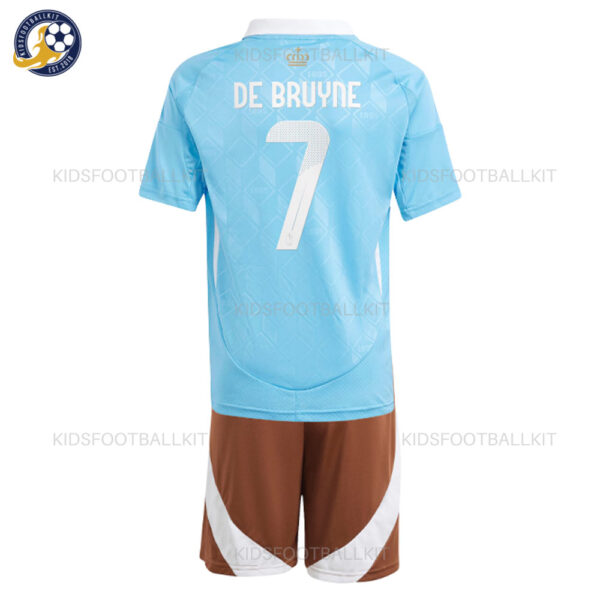 Belgium Away Kids Kit 2024 DE BRUYNE 7