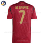 Belgium Home Men Shirt 2024 DE BRUYNE 7