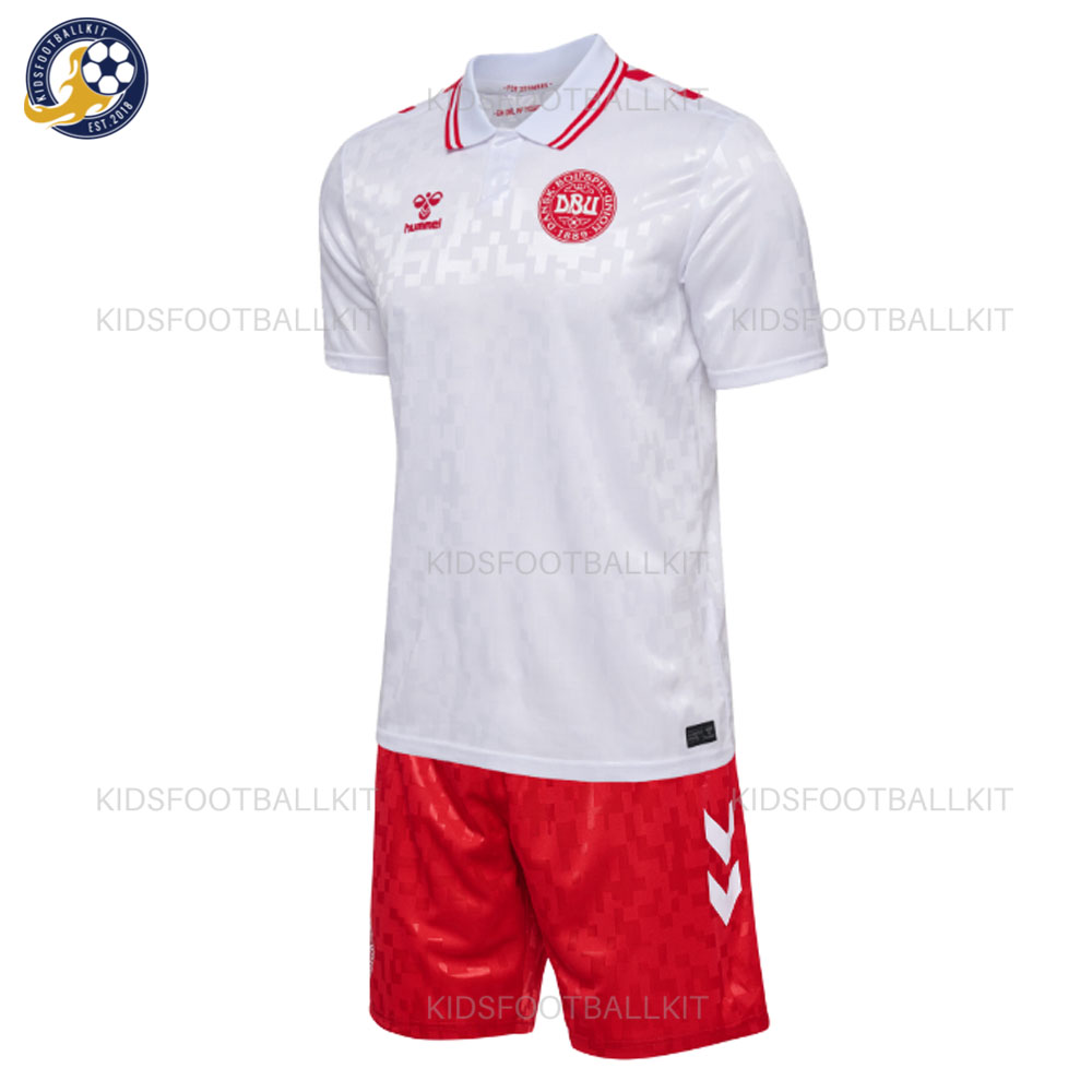 Denmark Away Kids Football Kit 2024