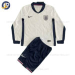 England Home Kids Football Kit 2024/25 Long Sleeve (No Socks)