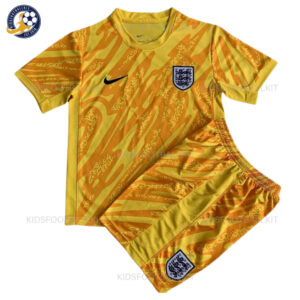 England Yellow Goalkeeper Kids Kit 2024