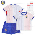 France Away Kids Football Kit 2024 (With Socks)