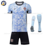 Portugal Away for Men and Kids Football Kit 2024 (With Socks)