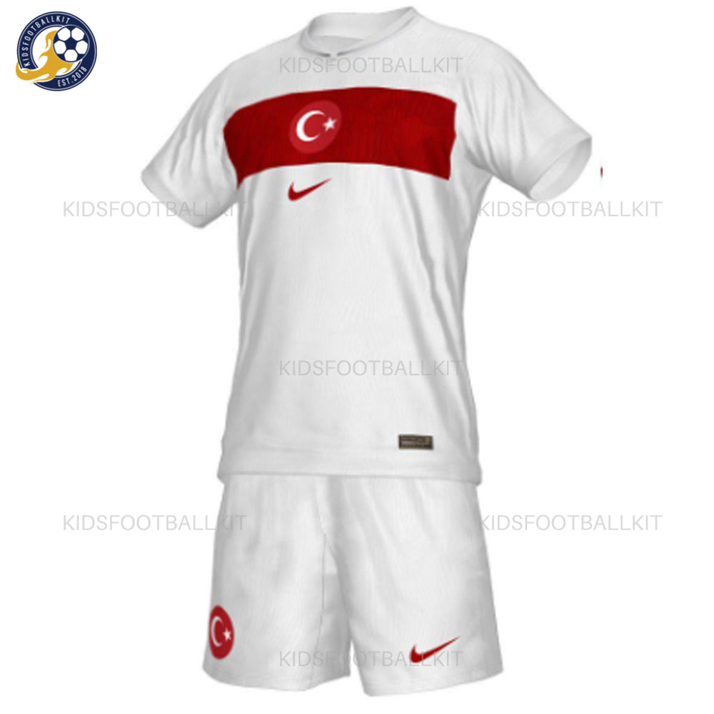 Turkey Home Junior Football Kit 2024