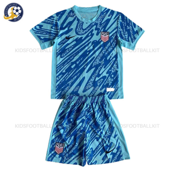 USA Blue Goalkeeper Junior Kit 2024