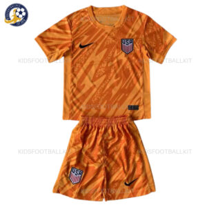 USA Orange Goalkeeper Junior Kit 2024