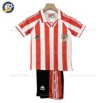Retro Athletic Club Bilbao Home Kids Football Kit 1995/97 (No Socks)