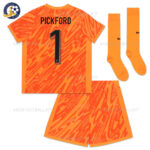 England Goalkeeper Kids Kit 2024/25 PICKFORD 1