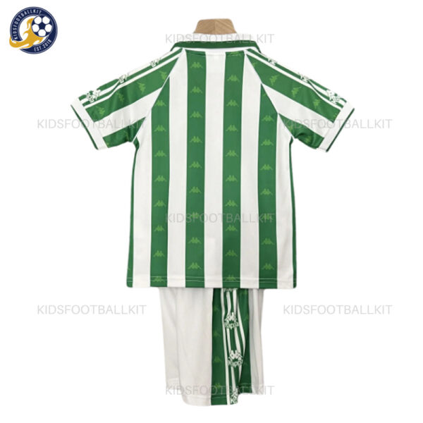 Retro Real Betis Home Kids Football Kit 1995/97